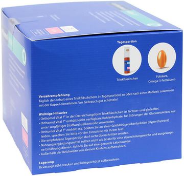 ORTHOMOL Vital F Питьевые бутылочки + капсулы