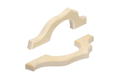 РУЧКА ДВЕРНАЯ КОНЕК ЛИПА 2ШТ 27Х8СМ 32490