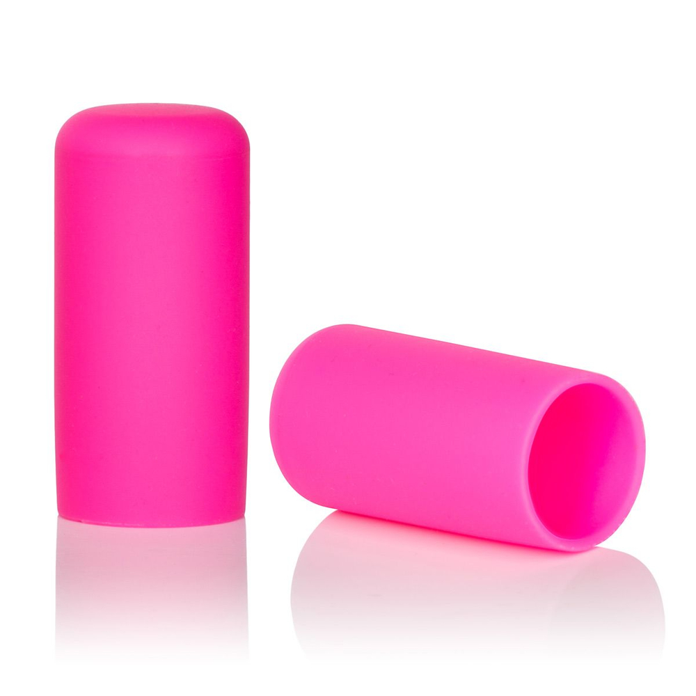 Розовые насадки-присоски на соски Nipple play Silicone Nipple Suckers (Цвет: розовый)