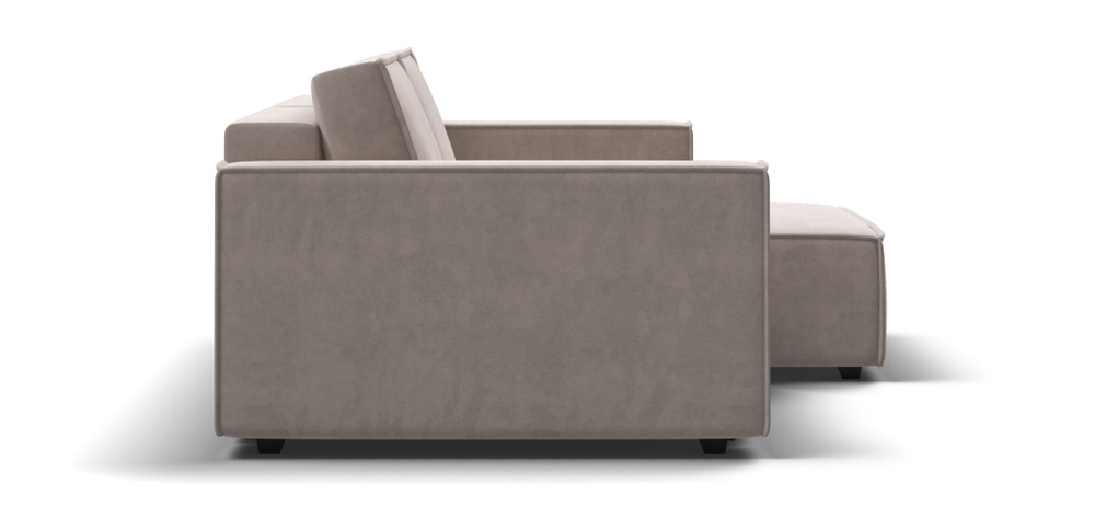 Угловой диван BOSS SOFT MODOOL велюр Monolit латте