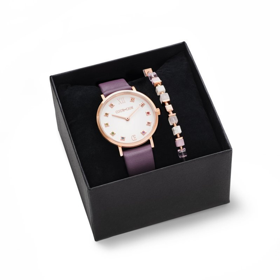 Часы Coeur de Lion Purple-White 7611/71-0814