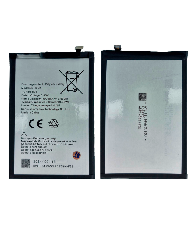 Аккумулятор для Infinix HOT 11S, 12 Pro, Note 10 5000 mAh (BL-49GX)