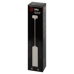 Светильник подвесной (подвес) ЭРА PL20 WH MR16 GU10 потолочный цилиндр белый