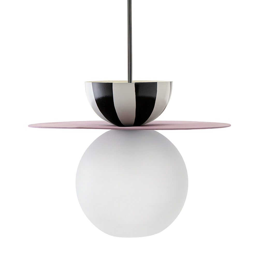 Светильник подвесной anniken, D36х28 см, лиловый