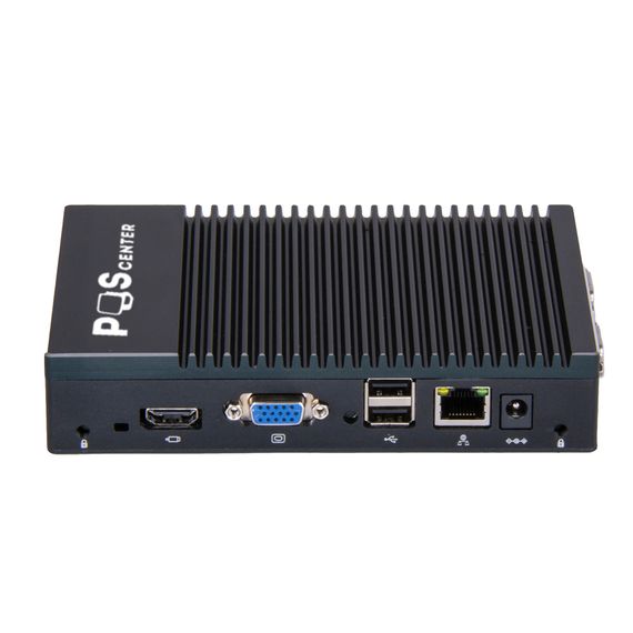 POS-компьютер POScenter BOX PC 1 (AMD A6-1450, RAM 4Gb, SSD 64Gb,Ethernet, 6хUSB, 2xCOM, VGA, HDMI) без ОС