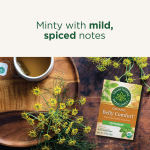 Traditional Medicinals, Organic Belly Comfort®, перечная мята, без кофеина, 16 упакованных чайных пакетиков, 28 г (0,99 унции)