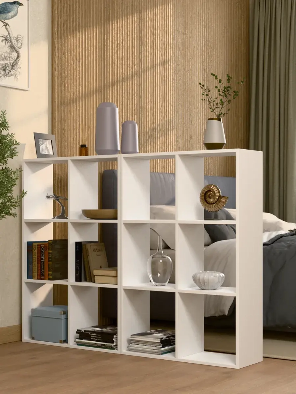 Стеллаж "ШЕЛФ" для книг и игрушек.