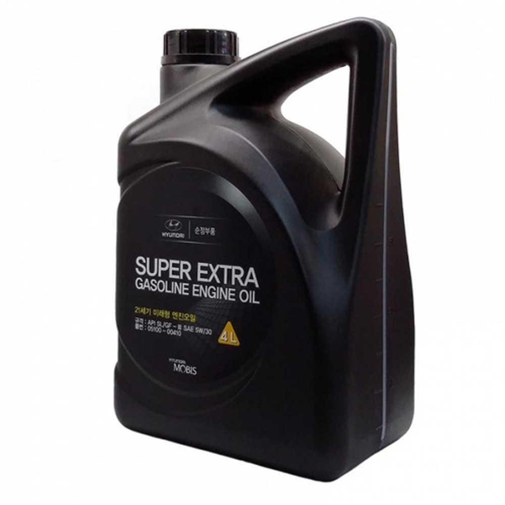 Масло моторное Hyundai Super Extra Gasoline  5W30   полусинтетика    4л