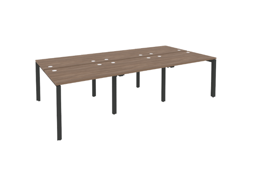 Рабочая станция на П-образном металлическом каркасе 6 мест 1635 Onix