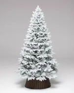 Заснеженная ель "Финская" (Литая хвоя) 120 см / 1,2 м