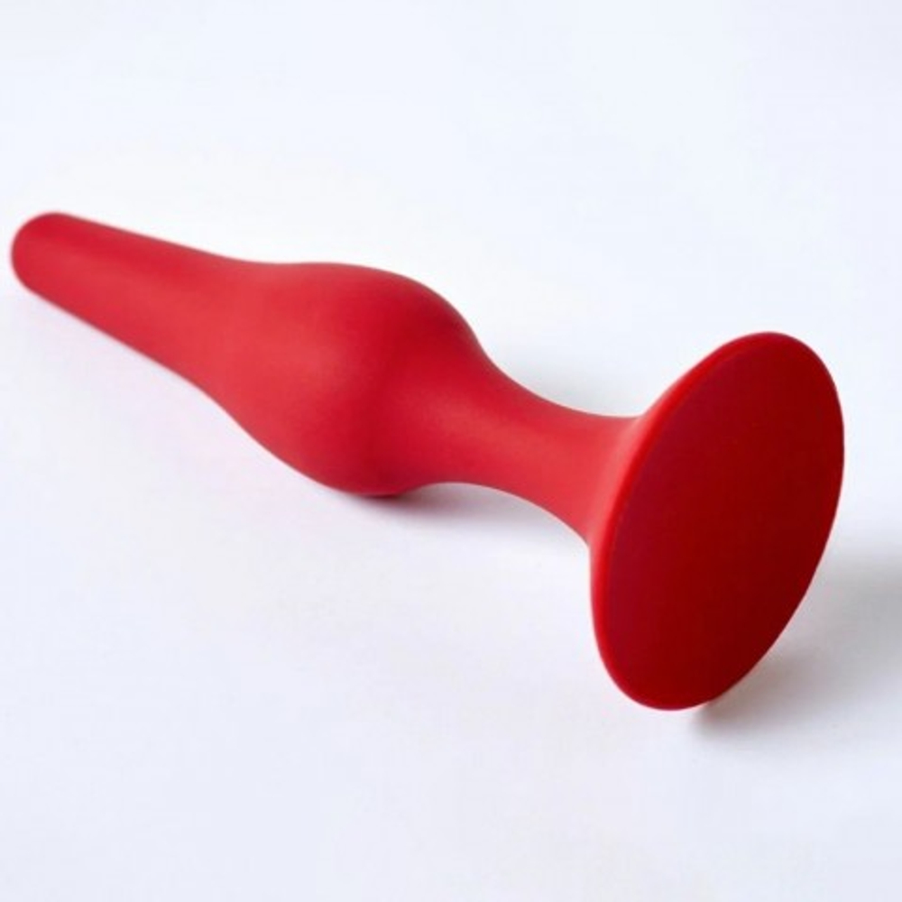 Анальная пробка Gravity, цвет бордовый (M)