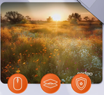 Perfeo Коврик для компьютерной мыши "Природа", Рис.3, (240*200*2 мм),ткань+резиновое основание