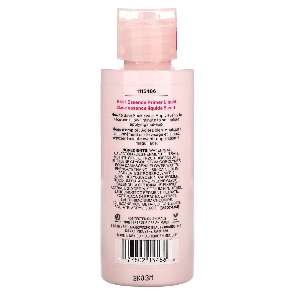 wet n wild, жидкая праймер-эссенция 5 в 1, 65 мл (2,1 жидк. унции)