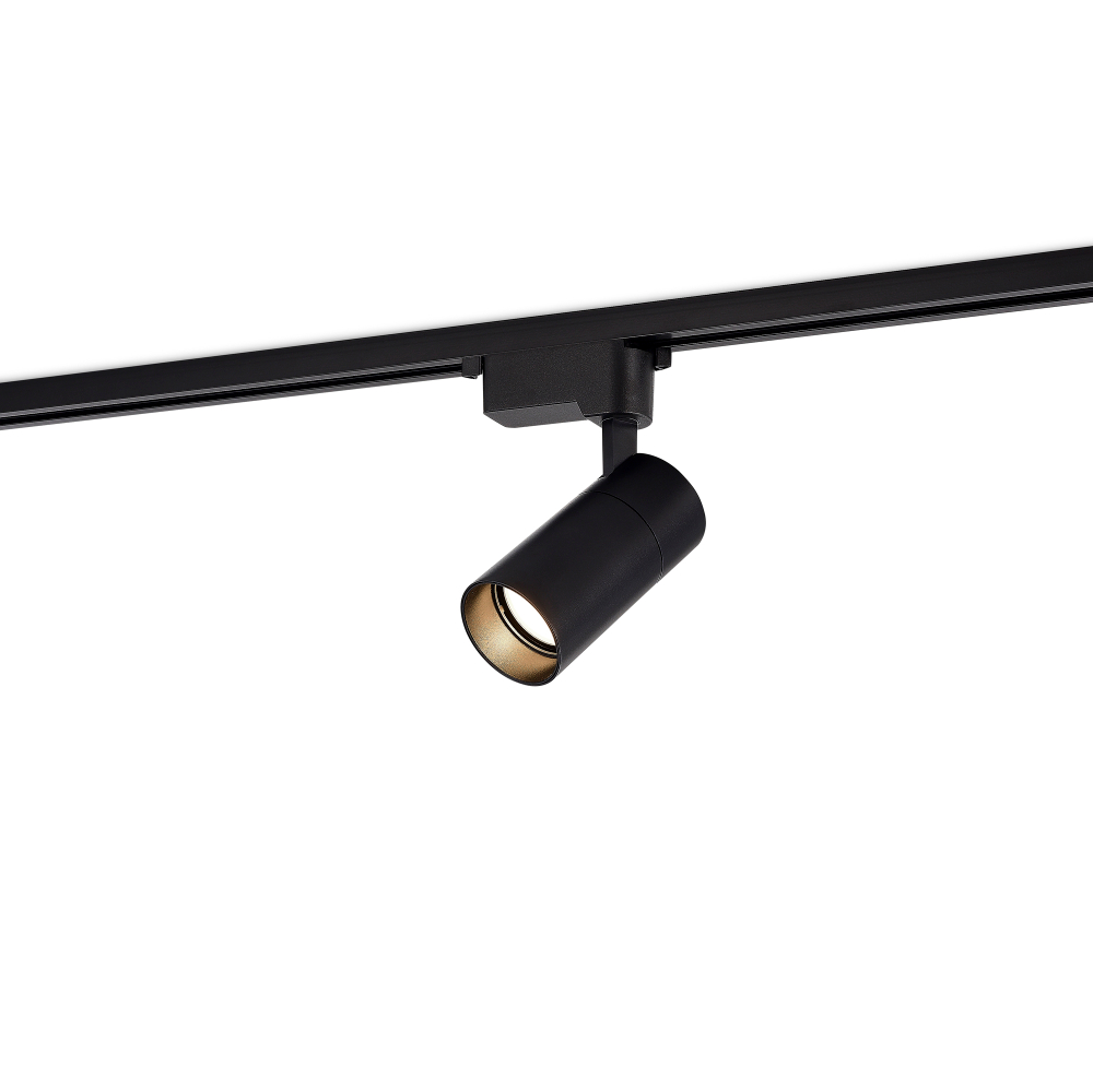 Светильник трековый, 15Вт, D65хH130мм, 1200Лм, 36°, 4000К, IP20, Ra&gt;80, черный