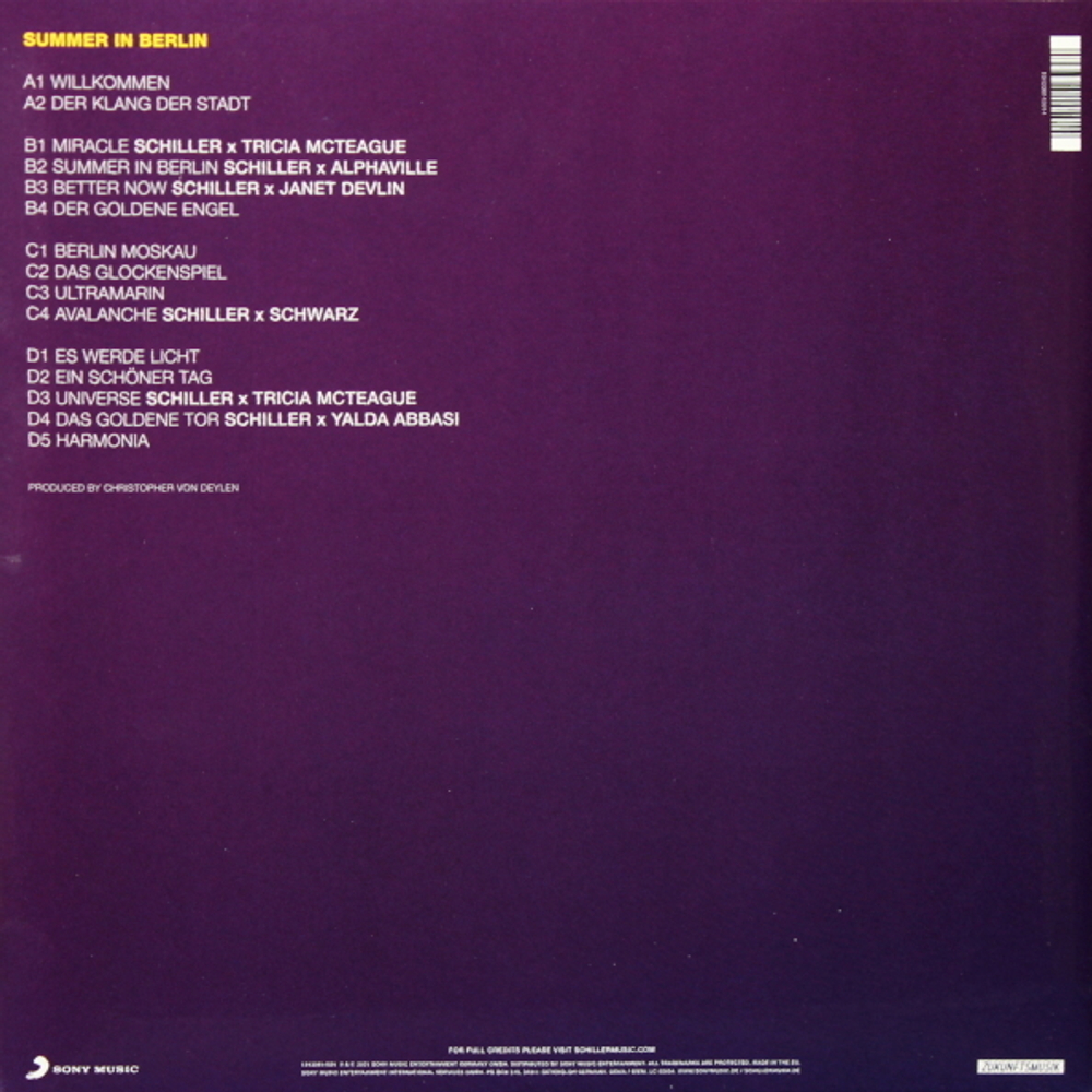 Schiller / Summer In Berlin (Limited Edition)(Coloured Vinyl)(2LP)