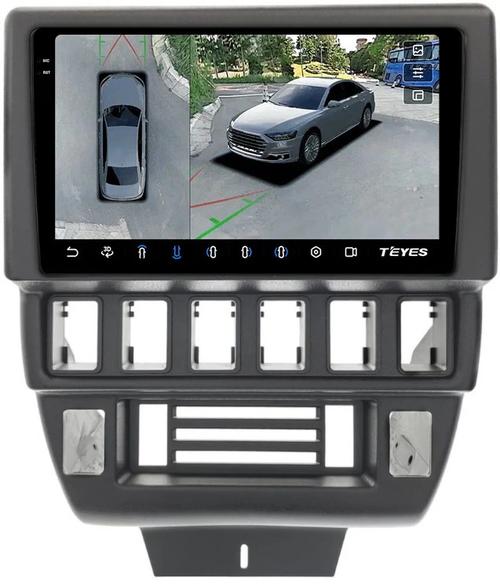 Магнитола для Lada 4x4, Urban, Bronto 1993-2019 - Teyes CC3-2K-360 на Android 10, Быстрая, 2K QLED, CarPlay, 4G SIM-слот, 4 камеры в комплекте
