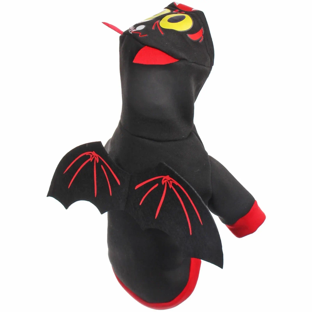 Кофта - толстовка с капюшоном для собак мелких пород «Летучая мышь», размер М (44*30*26см)