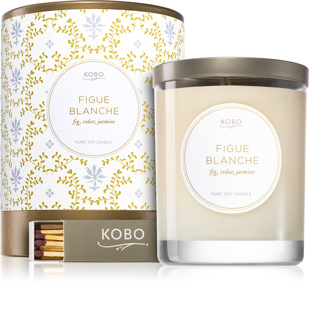 KOBO Motif Figue Blanche - ароматическая свеча /   312  g  / GTIN 2800017902926