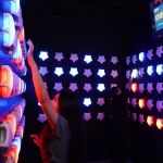 Интерактивная стена с кнопками «Галактика»