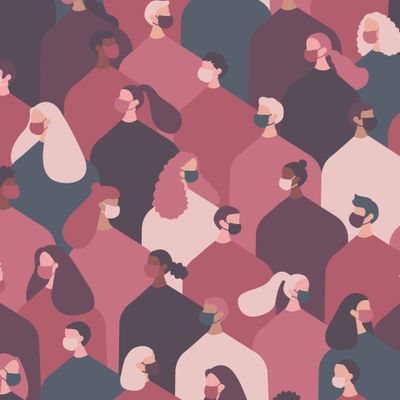 Люди в масках