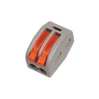 Клемма строительно-монтажная 222-412 2-х проводная 0,08-2,5(4) мм² с рычажком 4 шт