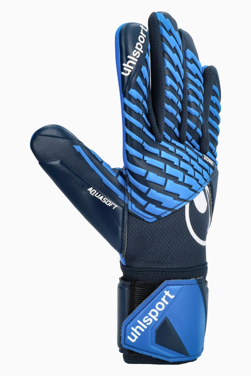 Вратарские перчатки Uhlsport Fangmaschine Aquasoft HN - синий