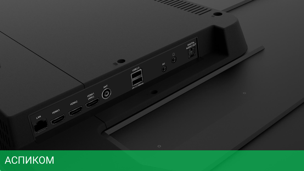 Телевизор Starwind SW-LED65UG402 стальной/черный
