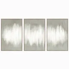 Набор из 3 постеров Note 60х90 см, белый, серый