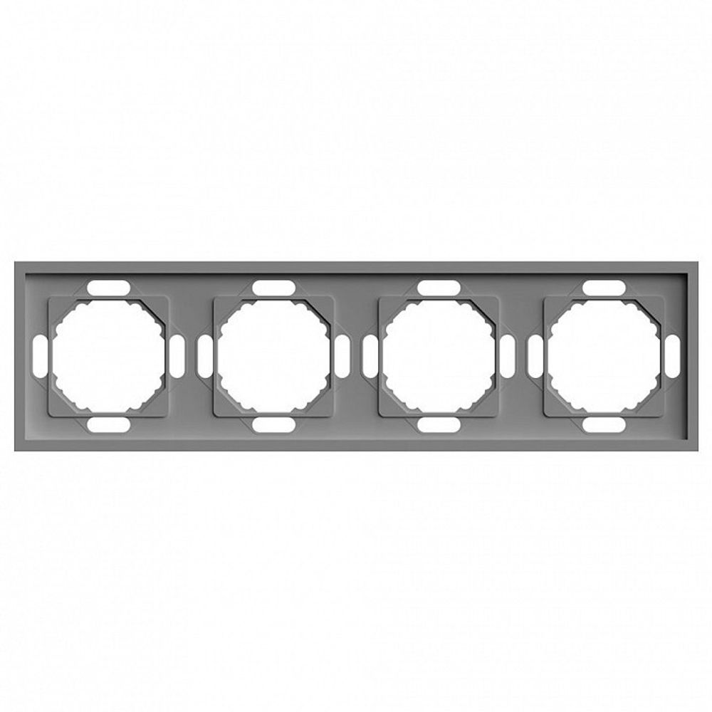 Рамка на 4 поста Stekker Эмили 49965