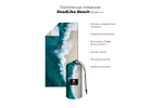Полотенце пляжное RoadLike Ocean 80*160 см голубой