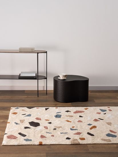 Ковер из хлопка terrazzo poetry из коллекции ethnic, 120х180 см