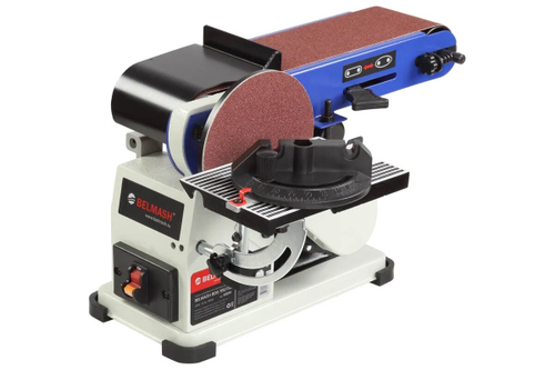 Станок шлифовальный ленточно-дисковый БЕЛМАШ BDG 100/152  400Вт,1420об/мин,150мм/915мм (S083A)