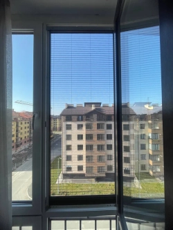 Москитная сетка раздвижная плиссе 50х130см