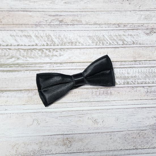 Галстук бабочка классика, лайм глянец