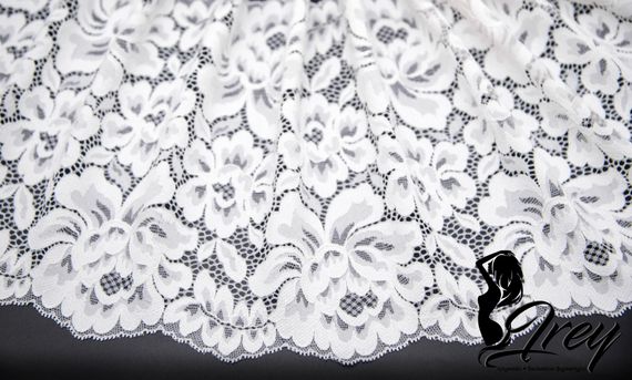 03-133 Кружево эластичное 22,5 см, айвори 004