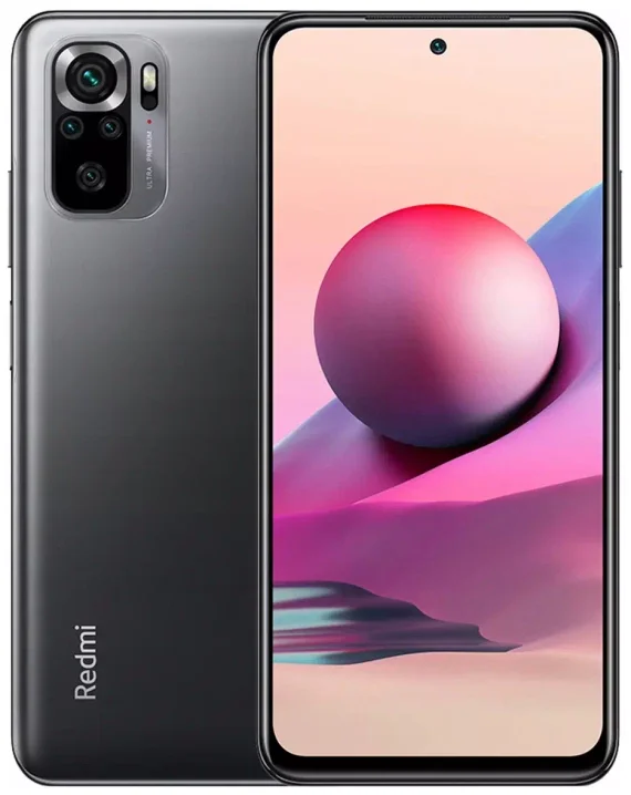 Смартфон Xiaomi Redmi Note 10S NFC 6/64Gb (Onyx Gray) Серый Ростест Оф. Гарантия