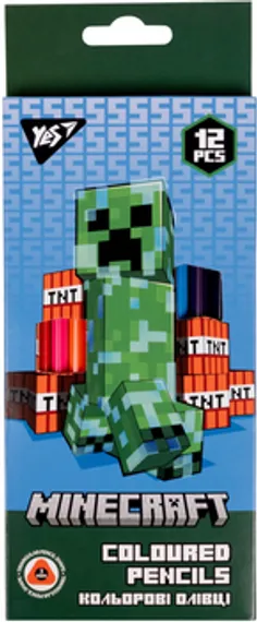 Rəngli karandaş \ Цветные карандаши 12rəng Minecraft 290701 YES