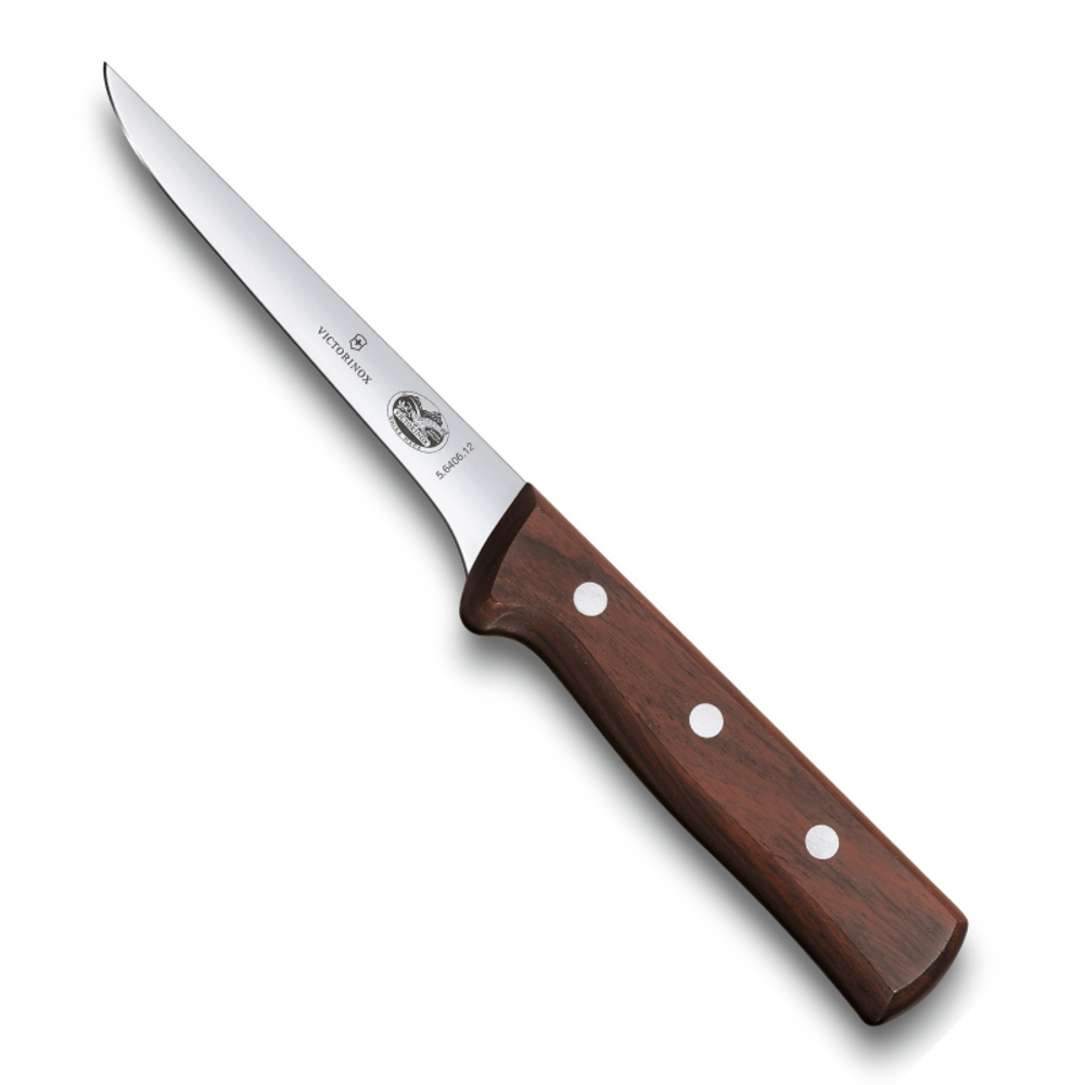 Нож Victorinox разделочный, лезвие 15 см прямое, коричневый