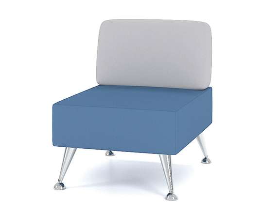 Модуль со спинкой прямой Фэшн М23 63*77*80