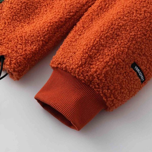 Худи Little Lamb зелено-оранжевый - фото 9