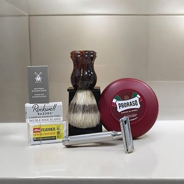 Набор для бритья с т-образной бритвой Muehle r89 (best2)