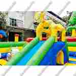 Коммерческий надувной батут "Яркие выходные" 6*5*2,8 м