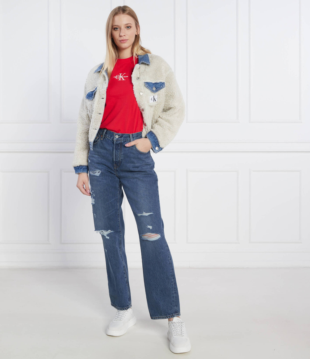 джинсы indigo destructe Levi's - голубой(A1959-0010)