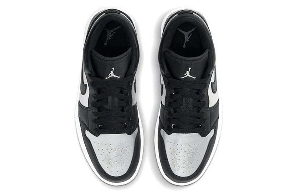 Кроссовки Jordan Air Jordan 1 Low "Silver Toe" (Женская размерная сетка)