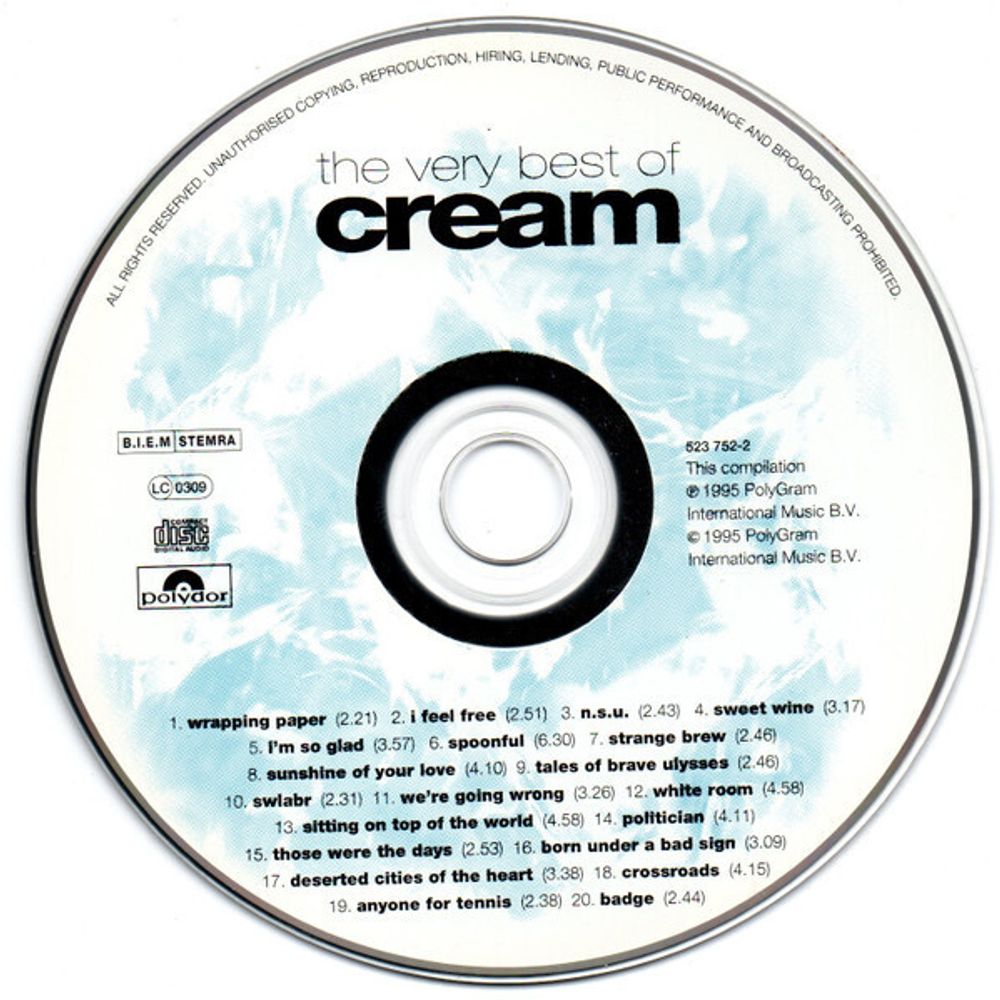 Cream. The Very Best Of Cream (CD)