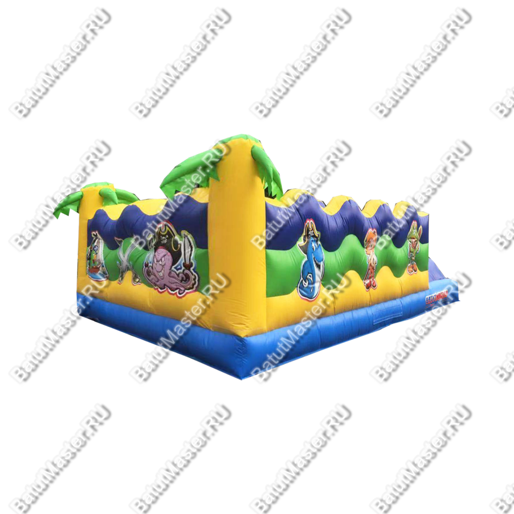 Надувная подушка «FunZone» для приземлений, 6,5×3,5×3 м