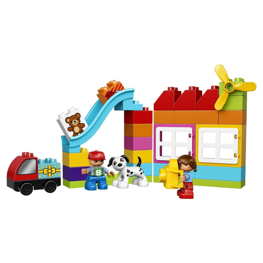 LEGO Duplo: Набор для творческого конструирования 10820 — Creative Construction Basket — Лего Дупло