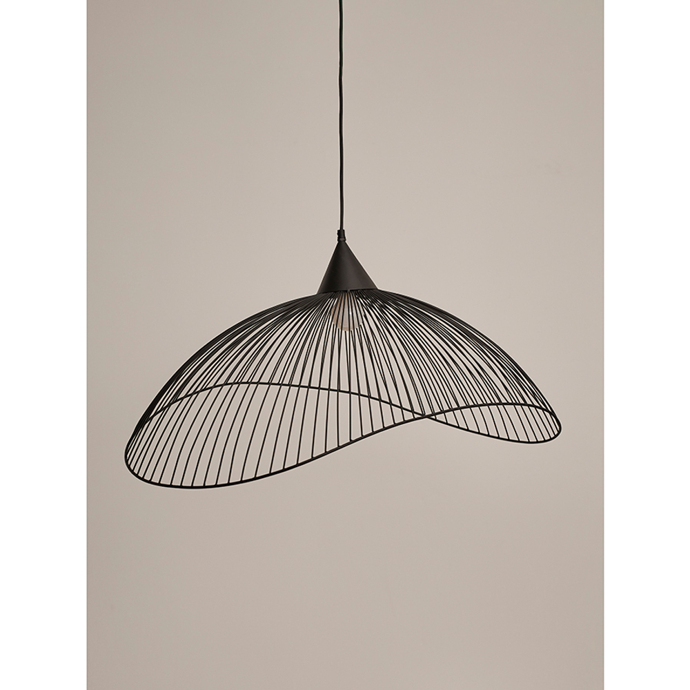 Светильник подвесной vinger, 81,5х53х42 см, черный