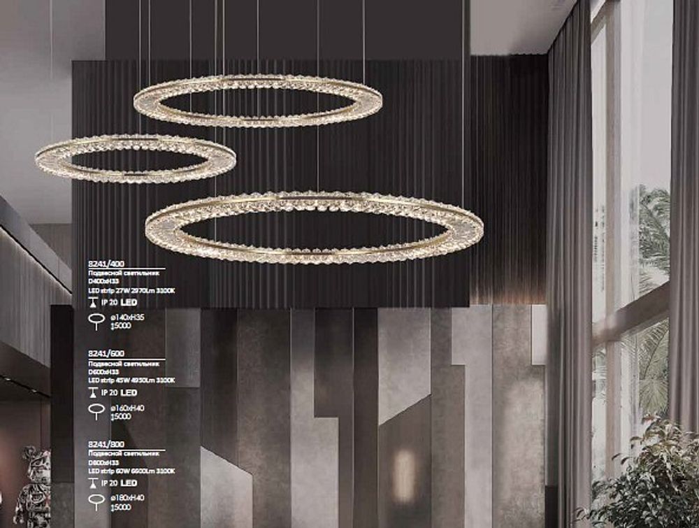 Подвесной светильник Newport 8240 8241/800 gold NEW