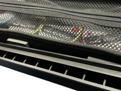 TREKFORM Органайзер в крышку рэкового кейса 3U (сетка)